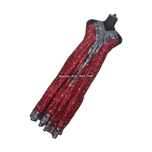 Indian Wholesale Traditional New Vintage Silk Saree Dress For <b>Ladies</b> Stylish Floral Printed Dress Printed Colorful Casual Dress - Product Image 2