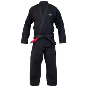 Uniforme de karaté en coton pour adultes, unisexe, coupe classique, durable, uni, vêtements d'arts martiaux, kit d'uniformes personnalisés - Product Image 4