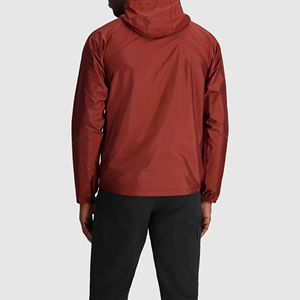 Nouvelle arrivée : coupe-vent sport léger pour homme, imperméable, personnalisable, avec capuche, meilleur coupe-vent de couleur pour la randonnée - Product Image 2