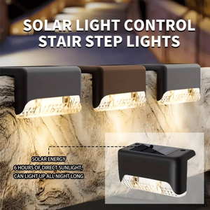 Paquete de 16 Luces Solares para Terraza y Escaleras, Luces LED Impermeables para Jardín, Patio, Escaleras, Valla y Terraza - Product Image 5