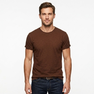 Men's Casual Heavyweight Oversized <b>TShirt</b> Custom Printed 100% Cotton Breathable O Neck Patterned Hip Hop Drop Shoulder <b>tshirt</b> - Product Image 3