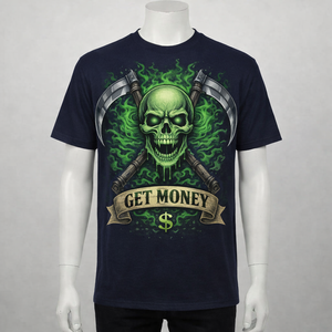 เสื้อยืดโพลีเอสเตอร์พรีเมียม FIGHTER BRO สำหรับผู้ชาย ออกกำลังกาย แขนสั้น ทรงเข้ารูป ลายสัตว์ สวมใส่สบายๆ รับสกรีนโลโก้ตามสั่ง - Product Image 1
