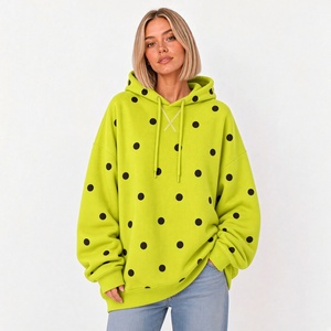 Sudadera con Capucha para Mujer, Estampada, de Algodón Ecológico, Estilo Urbano, Transpirable, Corte Regular, a la Moda, para Invierno, para Todas las Temporadas, Cómoda, Forrada - Product Image 4