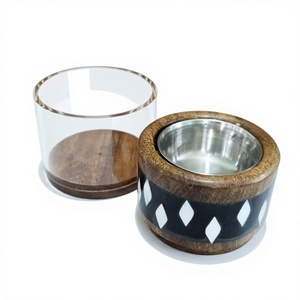 Soporte de quemador Bakhoor de acrílico y madera de nuevo estilo recién actualizado para el hogar, comedor, oficina, productos de aromaterapia hechos a mano - Product Image 1