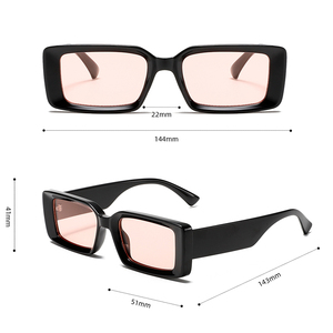 Gafas de Sol Rectangulares Clásicas Vintage RTS con Protección UV, Gafas de Sol de Diseño Personalizadas para Hombre y Mujer para Actividades al Aire Libre - Product Image 5