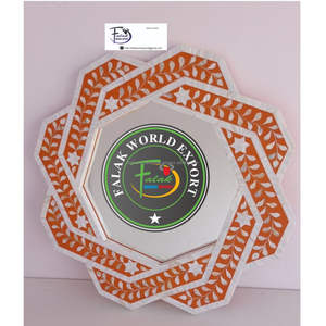 Espejo de Pared Moderno de Lujo con Madreperla, Hecho a Mano, Decorativo para Interiores, Exportado por Falak World Export - Product Image 3