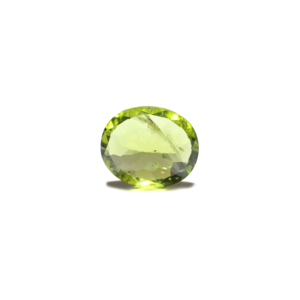 Natural Peridot 5.4 Carat Oval Cabochon Loose Gemstone for Fine Jewelry - Product Image 2
