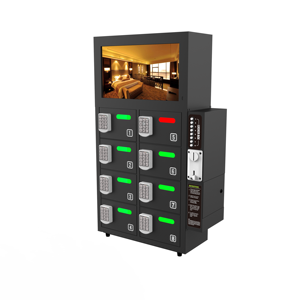 Estaciones de carga de teléfonos móviles con casilleros digitales que funcionan con monedas - Product Image 4