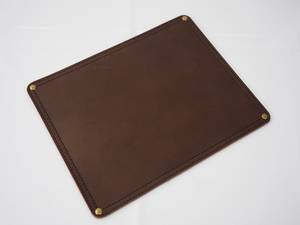 Alfombrilla de Ratón de Cuero Genuino de Lujo, Alfombrilla de Escritorio Ejecutiva, Alfombrilla de Ratón de Cuero Vacuno con Logotipo Personalizado para Regalo Corporativo LMP-0021 - Product Image 2