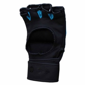 Gants de grappling MMA à demi-doigts les plus vendus, gants de boxe professionnels pour l'entraînement, logo personnalisé, entraînement de Muay Thai, gants en cuir PU MMA - Product Image 5
