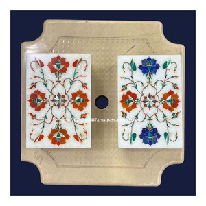 Wholesaler And Manufacturing Top Quality Product Marble Inlay <b>Box</b> With Mother Of Pearl Material For Jewelry Storage Gift Item - Product Image 1