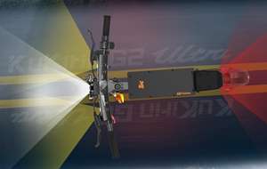 Para el Scooter Eléctrico Todoterreno G2 Ultra, con Altavoz Integrado, Pantalla Grande, Aluminio, Resistente al Agua IPX4, Plegable, Motor de 200W - Product Image 4