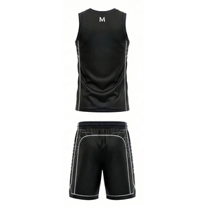 Ensemble de maillots de basket respirants de haute qualité, uniformes personnalisés pour équipes, fabricant OEM ODM, été, grandes tailles, imprimés - Product Image 2