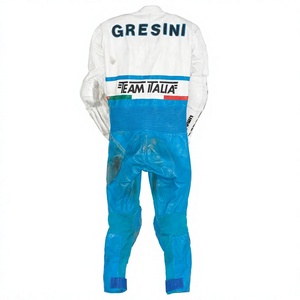 Traje de Carreras Fausto Gresini MotoCP Garelli de 1 Pieza en Cuero Vacuno/Canguro para Motociclismo/Traje de Pista/MotoCp para Motociclistas Profesionales - Product Image 2