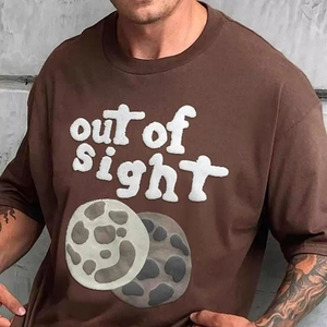 เสื้อยืดผู้ชาย OEM ผ้าฝ้าย 100% สวมใส่สบาย ทรงโอเวอร์ไซส์ ระบายอากาศได้ดี เป็นมิตรกับสิ่งแวดล้อม ป้องกันรอยยับ แห้งเร็ว สำหรับฤดูร้อน เนื้อผ้าโฟม น้ำหนักเบา สีพื้น - Product Image 1