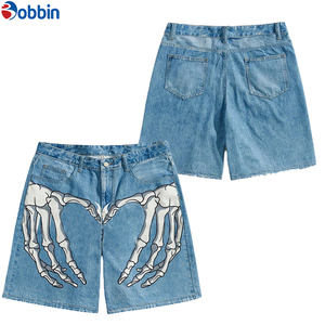 Overol de Mezclilla para Hombre, Marca de Moda Urbana, Cierre de Cremallera, Estampado Digital Personalizado, Transpirable, Ecológico, 100% Algodón - Product Image 3