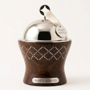 Olla Moderna Geométrica Tallada en Madera con Revestimiento de Acero Inoxidable, Aislada, para Mantener la Comida Caliente, Tipo Buffet, para Oriente Medio - Product Image 1