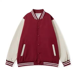 Blousons universitaires unisexes en laine avec logo personnalisé, style bomber, pour l'hiver, nouvelle collection, haute qualité, fins - Product Image 1