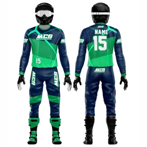 Top Trending Wholesale Stylish Digital Print Breathable 220g Polyester Fabric Dirt Bike Off-Road ATV Motocross Racing Gears - Product Image 1