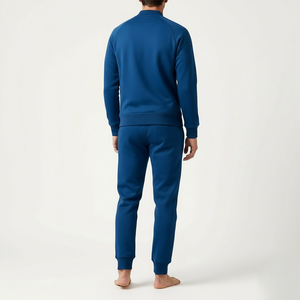 Custom Men Tracksuit Set <b>Jacket</b> and Jogger Pants Gym Training Tracksuit with Custom Logo OEM Factory - Product Image 2