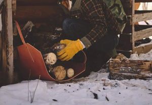 Sac de rangement pour bois de chauffage en acier fait main, porte-bûches en cuir, support pour bûches d'intérieur, porte-bûches en cuir - Product Image 6