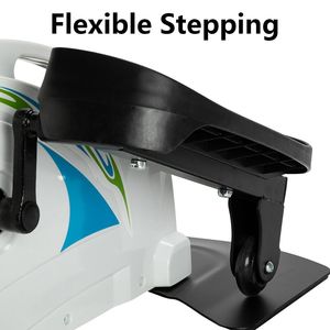 Cyclette Ellittica Pieghevole Non Elettrica YF Bianca e Blu in ABS e Ferro, Modello da Palestra per Uso Domestico - Product Image 5