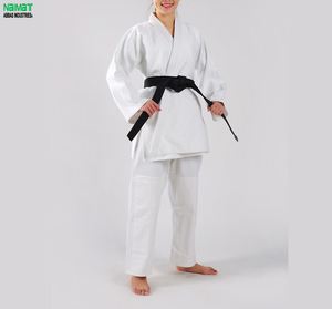Diseño Personalizado, Gi de BJJ con Abertura Lateral, Borde en Contraste, Logotipo Frontal, Transpirable, Duradero, Poliéster/Algodón, Conjunto Deportivo Unisex para Adultos - Product Image 5
