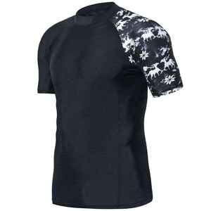 Camiseta deportiva de manga corta para hombre con diseño de cremallera de un cuarto - Product Image 3