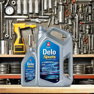 Delo Sports Synblend SAE 10W-30 6L + 1L Huile Moteur Semi-Synthétique CI-4 Haute Performance pour Camions 18.5KG Plastique CALTEX - Product Image 1