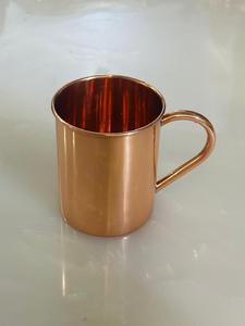 Direct usine, Gobelets modernes et fins en cuivre massif de 12 oz, style américain, écologiques, pour bière et Julep, personnalisables - Product Image 1