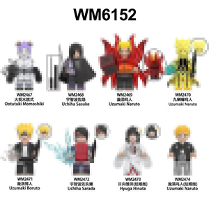 Set de Figuras de Personajes de Anime Personalizadas, Bloques de Construcción de Plástico ABS, Juguete Coleccionable para Modelismo DIY - Product Image 1