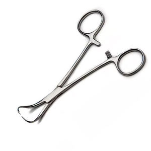 Pince à serviette chirurgicale en plastique Java, forceps d'hôpital, instrument médical de classe I CE ISO, réutilisable, fabricant OEM - Product Image 4