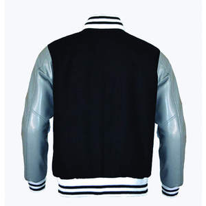 PLAYER'S POINT Veste polaire unisexe à fermeture éclair intégrale, col montant, bleu uni, manches longues, décontractée, pour le printemps, imperméable et coupe-vent - Product Image 2