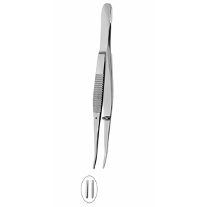 Pince à cils Barraquer en acier inoxydable, instrument chirurgical ophtalmique pour l'épilation des cils, précision médicale, réutilisable - Product Image 4