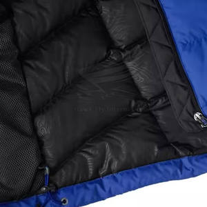 Veste d'hiver de qualité supérieure, prix imbattable, très vendue, respirante, logo personnalisé, col mandarin, fermeture éclair - Product Image 5