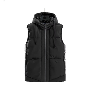 Chaleco de Plumón Transpirable de Moda para Invierno, Sin Mangas, con Capucha, Tallas Grandes, Personalizable - Product Image 2