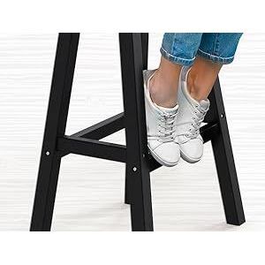 Set di 2 sgabelli da bar da esterno da 29 pollici, resistenti alle intemperie, per tutte le stagioni, per bancone cucina, balcone e giardino - Product Image 3