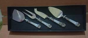 Ensemble de couverts robustes et écologiques en acier inoxydable pour la maison et les événements sociaux – Durables et légers - Product Image 6