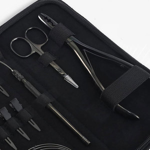 Kit de Pinzas para Extensiones de Cabello de Diseño Personalizado, Fabricante Original, Kit de Herramientas Profesionales Reutilizables para Extensiones de Cabello, Duradero para Salón - Product Image 5