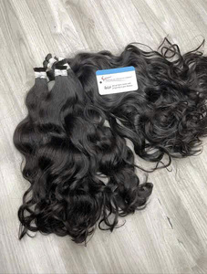 Cheveux humains vietnamiens ondulés de qualité supérieure, noir naturel, longueur complète 8-32 pouces, double tirage, haute qualité, approvisionnement direct usine - Product Image 5