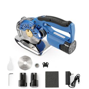 Taglierina Elettrica Rotante Senza Fili a 5 Velocità per Tessuti, Spessore di Taglio 2,8 cm, con Lama Ottagonale Sostituibile - Macchina Tagliatessuti Senza Fili - Product Image 1