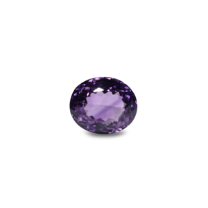Natural Amethyst Gemstone 11.35 Carat Certified Wholesale Raw Purple Polished 7mm - Product Image 1