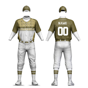 Ensemble de vêtements de sport personnalisés pour softball, maillot de baseball court de haute qualité, respirant, avec boutons, pour baseball et softball - Product Image 1
