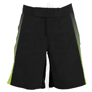 Shorts de boxe unisexes de bonne qualité, impression de logo personnalisée, extensible, 100% polyester, entraînement MMA - Product Image 3