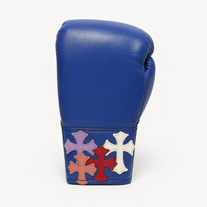 Gants de boxe MMA en cuir en gros, gants d'entraînement et de sparring avec poignées, personnalisables, haute qualité - Product Image 2
