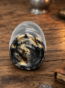 REHMAN CRAFT Natural Buffalo Horn Handmade Polished Rustic Eco Friendly Drinking Glass Tumbler <b>Bar</b> Drinkware - Product Image 3