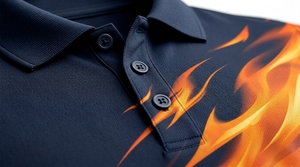 Camisas de Golf de Manga Corta para Hombre con Logotipo Personalizado del Fabricante, Antiarrugas, Transpirables, Tejido de Punto de Spandex/Poliéster - Product Image 5