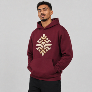 Men Puff Print Sweatshirt <b>Hoodie</b> Featuring Tactile Graphics <b>Soft</b> Texture And Easy Movement For Casual Styling - Product Image 5