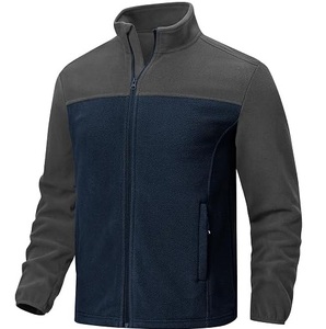 <b>Black</b> Color Oversize Zip Up Outdoor Fleece Jackets Reversible Polar Sherpa Fleece Jacket for <b>Men</b> & Women Warm Winter Clothing - Product Image 5