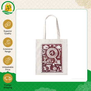 Leading Supplier Selling High Quality Daily Use <b>Canvas</b> <b>Tote</b> Bag with Fashionable Printing for Shopping at Low Price - Product Image 5